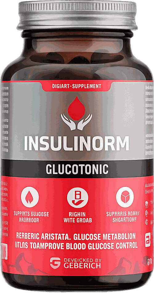 Insulinorm Glucotonic -purkki, 60 kapselia